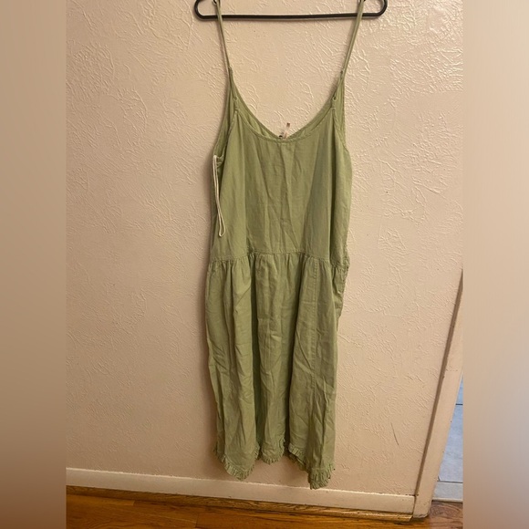 Free People Button-Front Midi Dress - Picture 7 of 11